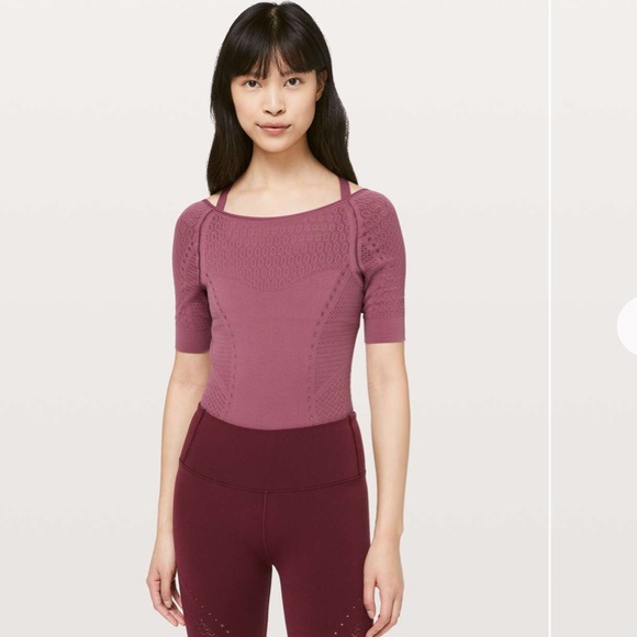 lululemon athletica Tops - Lululemon Reveal Bodysuit Mindful Motion